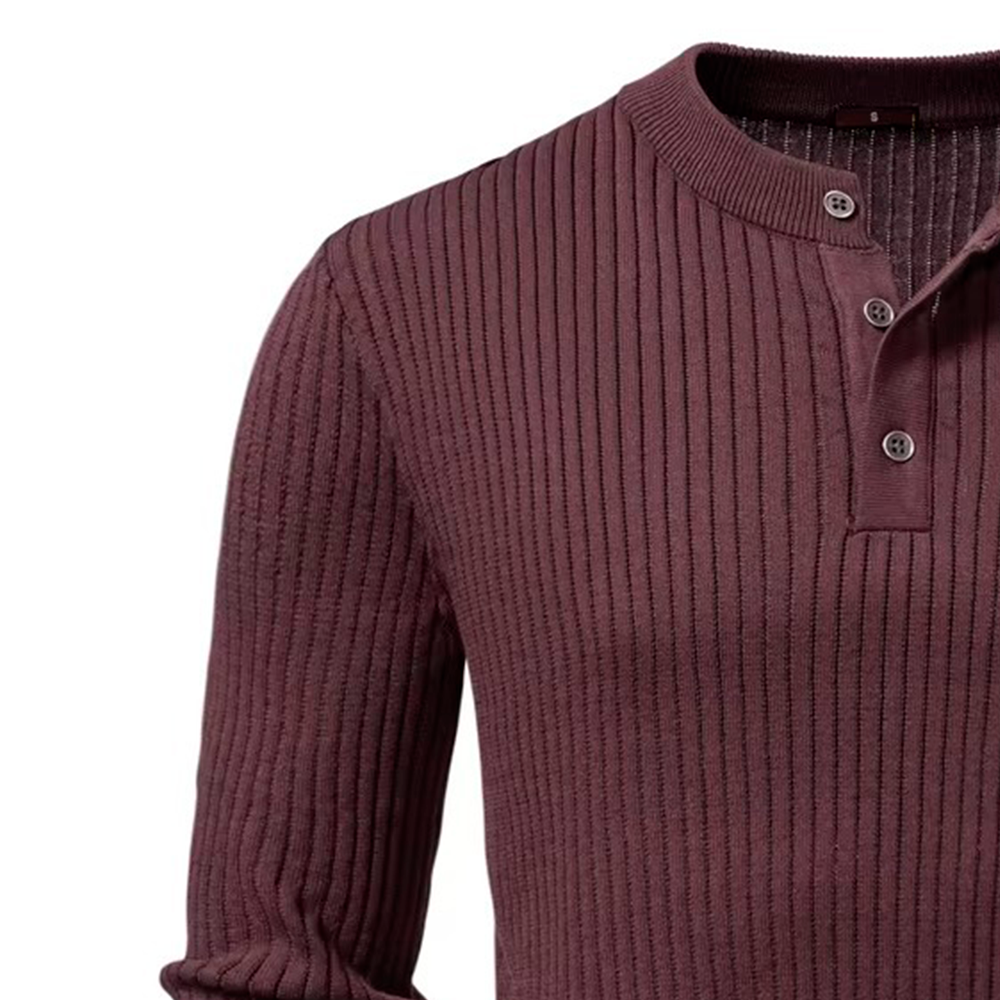 Pull Henley Classique